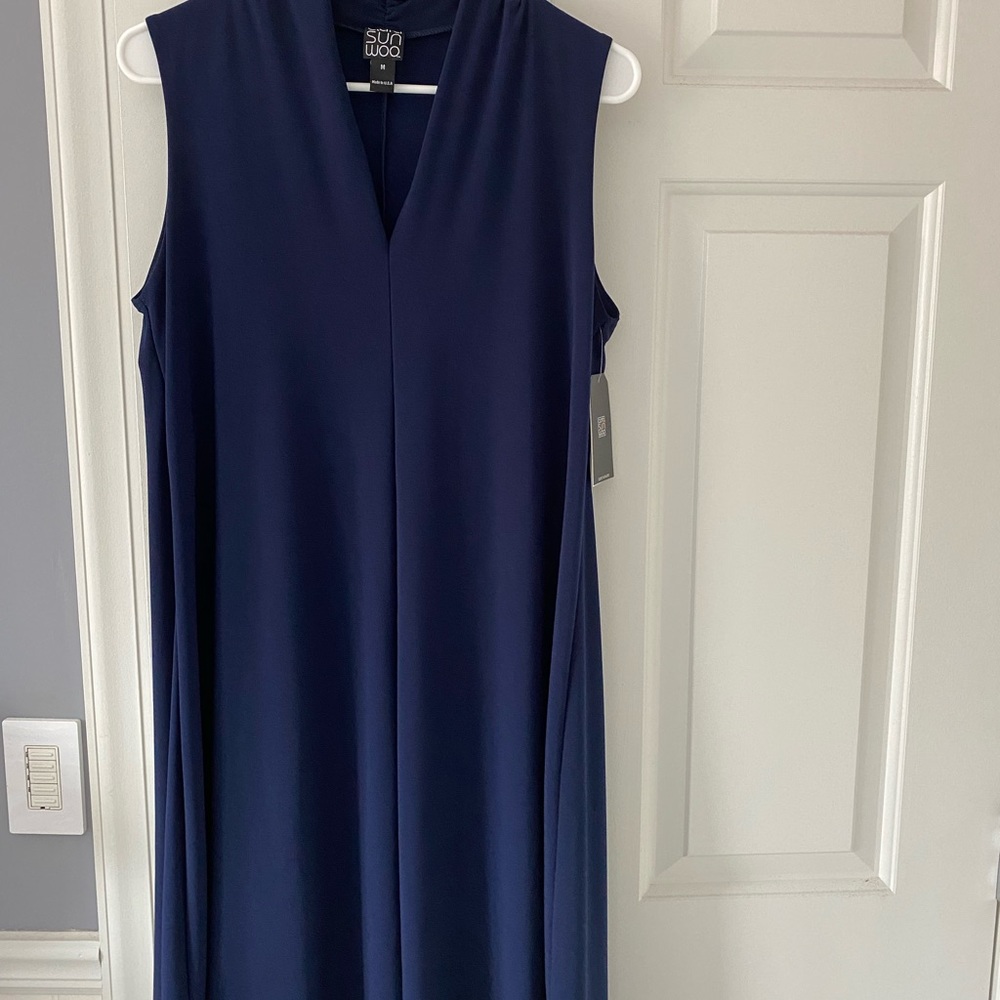 Clara Sun Woo v neck dress. M (12). NWT